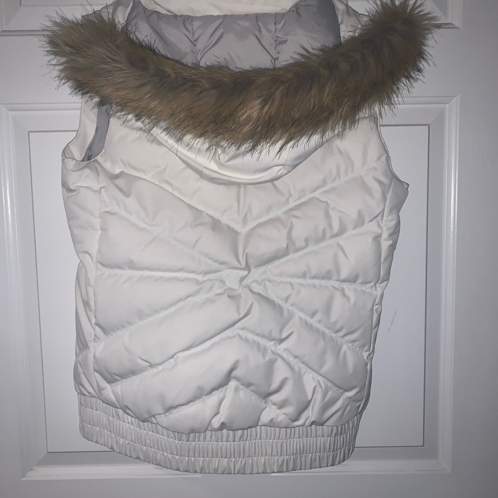 Puffy North Face vest